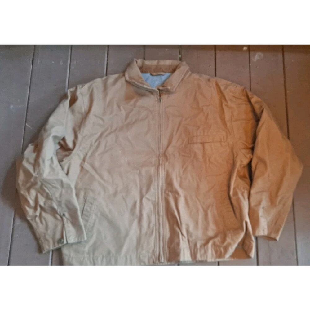WearGuard Long Sleeve Canvas Cotton Jacket Tan Size XXL Mens